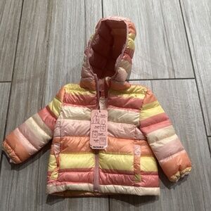 Urban Republic Stripe Packable Puffer Jacket